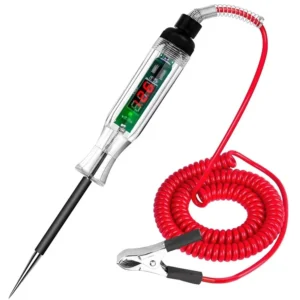 6V 12V 24V Auto Car Electrical Circuit Voltage Tester Led Light Test Probe Pen