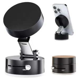 New Vacuum Magnetic Suction Cup Car Phone Holder Stand Car Mount Foldable Holder